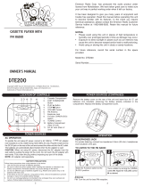 Emerson DTE200 User manual