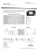 Emerson Edco SPA-100T Installation guide