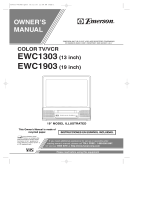 Emerson EWC1303 User manual