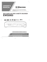 Emerson EWD2003 User manual