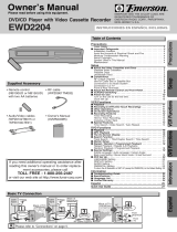 Emerson EWD2204 User manual