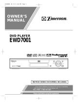 Emerson EWD7001 User manual