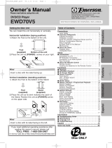 Sylvania EWD70V5 User manual