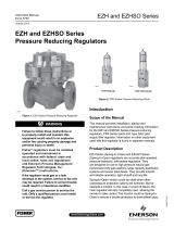 Emerson EZH and EZHSO Series Pressure Reducing Regulators User manual