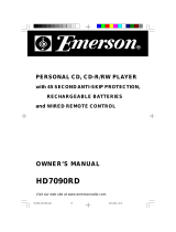 Emerson HD7090 User manual