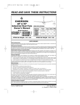 Emerson HF956BK User manual