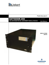 Emerson GXT5000R-208 User manual