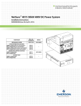 Emerson 30kW User manual