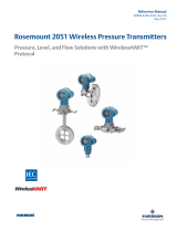 Emerson Rosemount 2051 Wireless Pressure Transmitters User manual