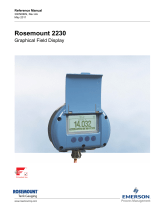 Emerson Rosemount 2230 User manual