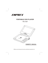 Emprex PD-7201 User manual