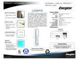 Energizer LODMTN Motion Light User manual
