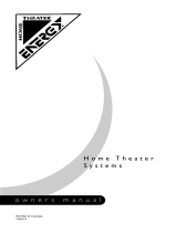 Energy Speaker Systems EC-200 L User manual