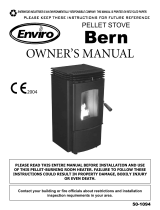Enviro PELLET STOVE Bern User manual