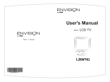 Envision L26W761 User manual