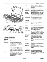 Epson 4SLC-33 User manual