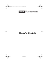 Epson RX600 User manual