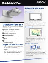 Epson BrightLink Pro 1410Wi Reference guide
