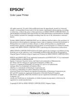 Epson Color Laser Printer User manual