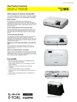 Epson EB W6 User manual