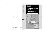 Epson EMP 71 User manual