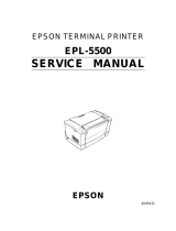 Epson EPL-5500 User manual