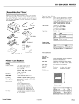 Epson EPL-6000 User manual
