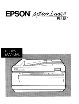 Epson ActionLaser Plus Printer User manual