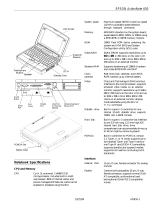 Epson ActionNote 650 User manual