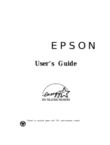 Epson Pollution Preventer User manual