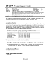 Epson PERFECTION 4870 Product information