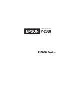 Epson P-2000 User guide