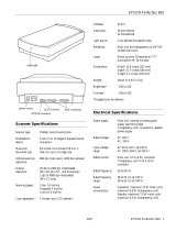 Epson Perfection 600 User guide