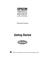 Epson Grayscale Scanner User manual