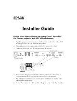 Epson PowerLite Pro Cinema 810 HQV User manual