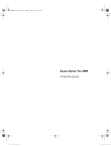 Epson Scanner Pro 4800 User manual