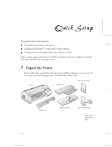 Epson Stylus Color 1520 Ink Jet Printer User Setup Information