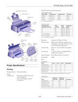 Epson Stylus Color 600 Ink Jet Printer User guide