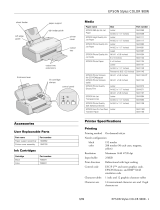 Epson Stylus Color 900N User guide