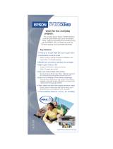 Epson CX4600 User manual