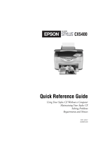 Epson Stylus CX5400 User manual