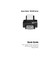 Epson NX100 Quick start guide