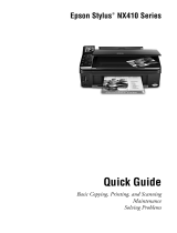 Epson Stylus NX415 User manual