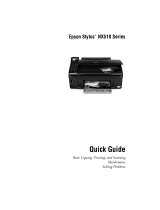 Epson NX515 Quick start guide