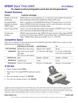 Epson 2000P At-A-Glance