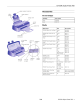 Epson Stylus Photo 700 Ink Jet Printer User manual