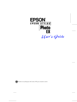 Epson Photo EX User manual