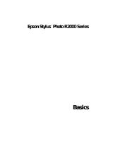 Epson R2000 User manual