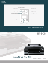 Epson Stylus Pro 4900 Designer Edition User manual