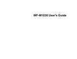 Epson WF-M1030 User guide